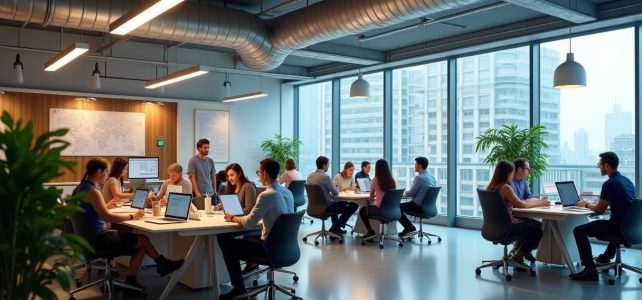 Open space : un cadre idéal pour le télétravail et le flex office ? Open space : un cadre idéal pour le télétravail et le flex office ?